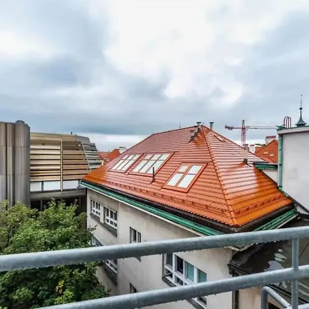Waterfront River Side Roof Top Apartment - Terrace With City View Praha Exteriér fotografie